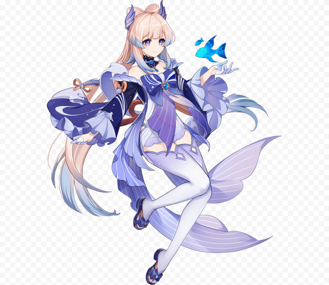 HD Sangonomiya Kokomi genshin impact png